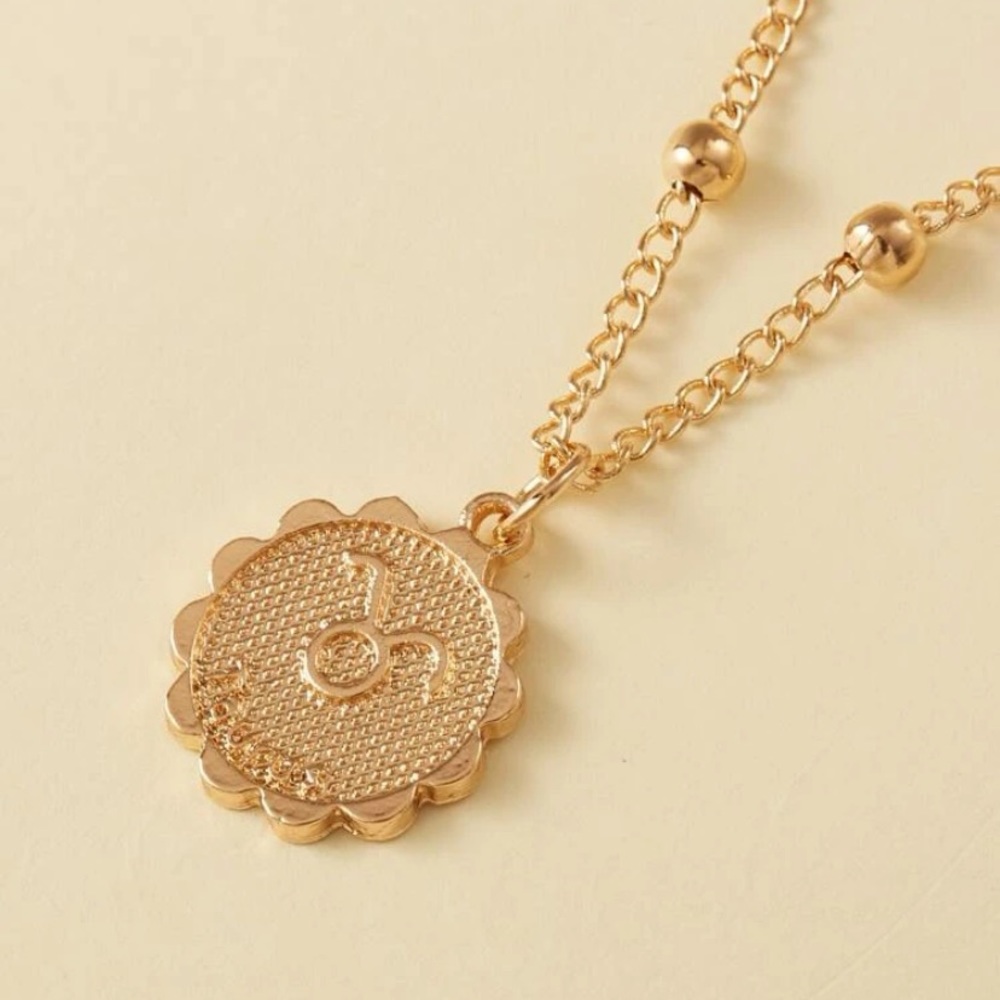 Taurus Pendant Necklace.